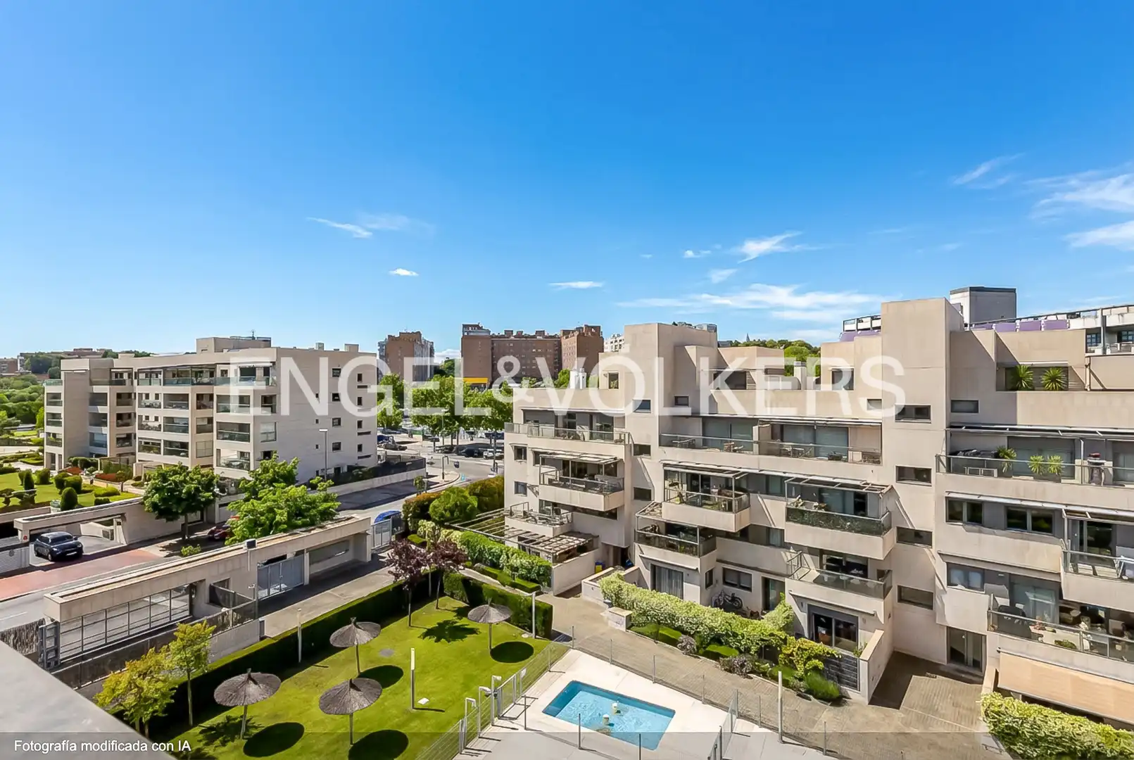 Exterior view of Duplexes for sale in La Moraleja  with Air Conditioner, Heating and Terrace