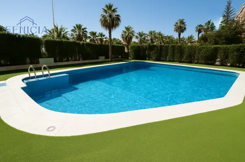 Schwimmbecken von Wohnung zum Verkauf in Almuñécar mit Terrasse und Gemeinschaftspool