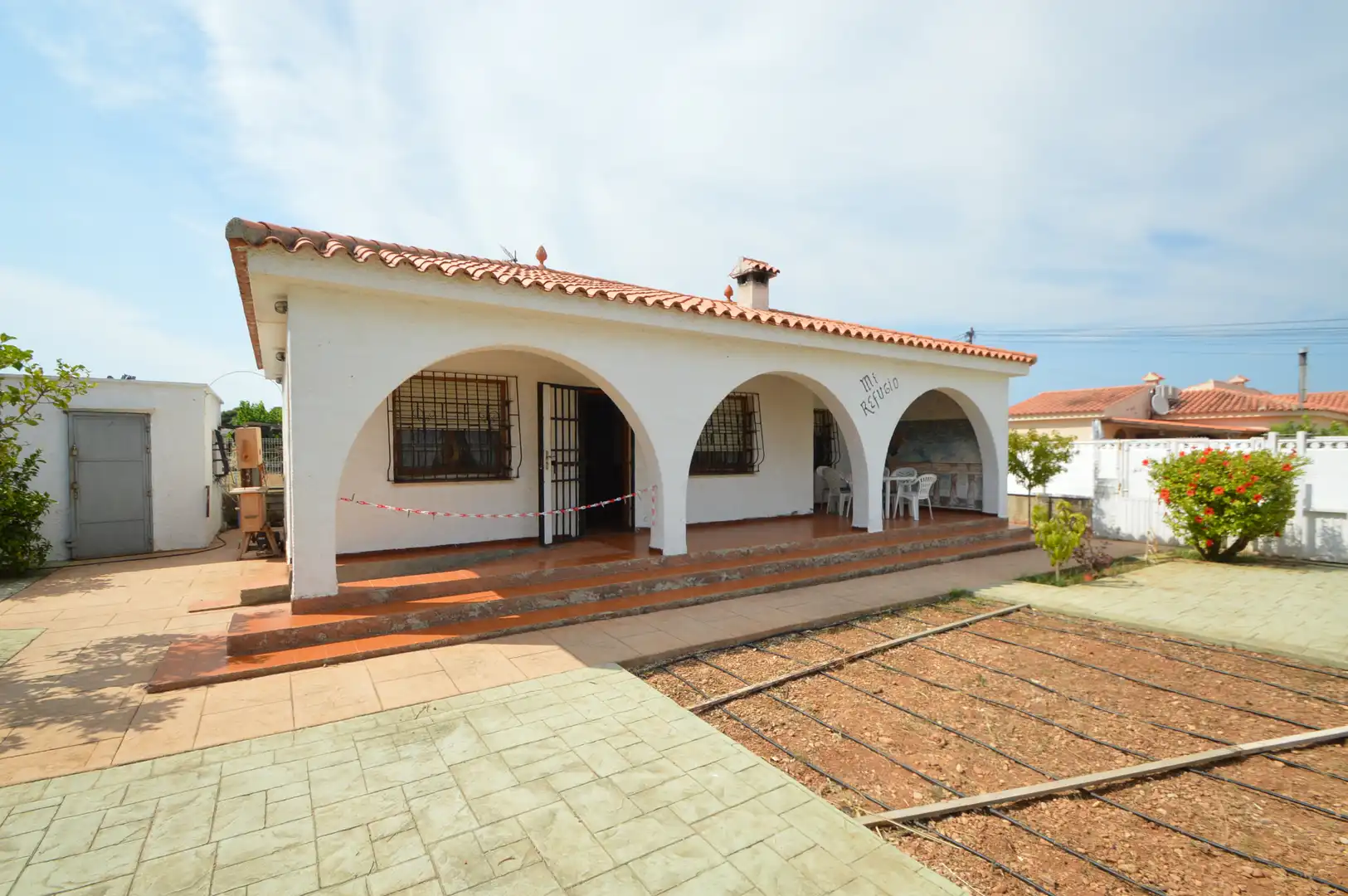 Vista exterior de Casa o chalet en venta en Vinaròs con Jardín privado, Terraza y Trastero