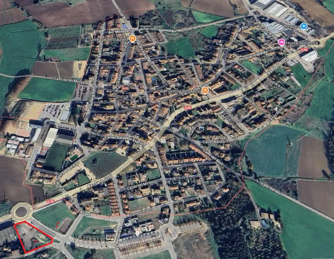 Außenansicht von Fabrik Grundstücke zur Miete in Maçanet de la Selva