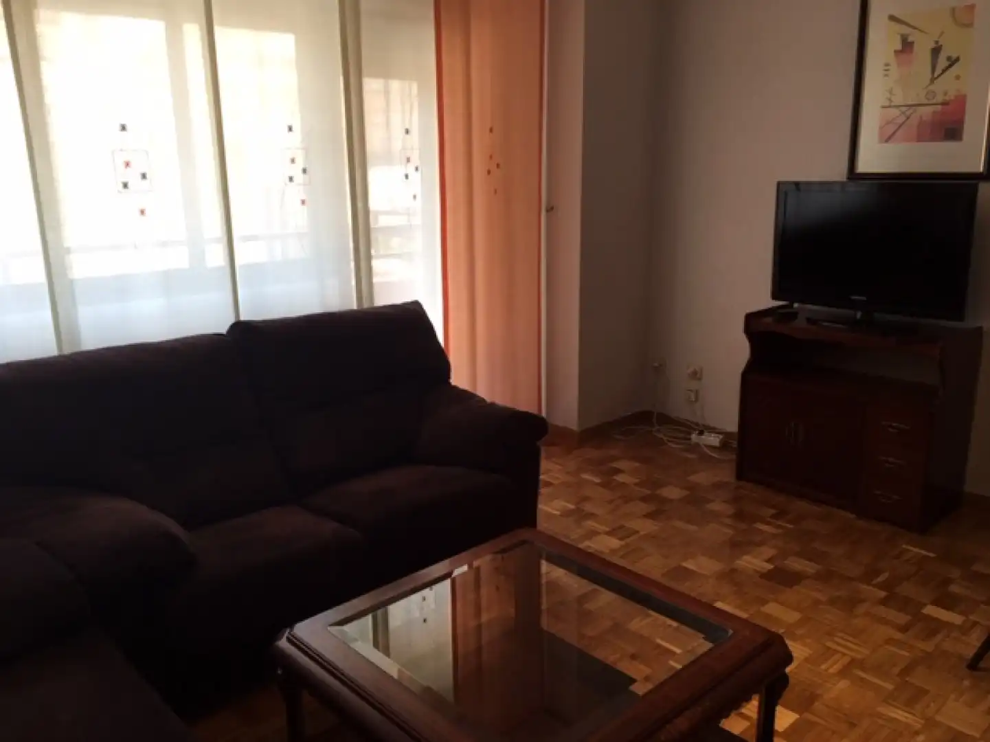 Sala de estar de Piso de alquiler en Salamanca con Calefacción, Jardín privado y Parquet