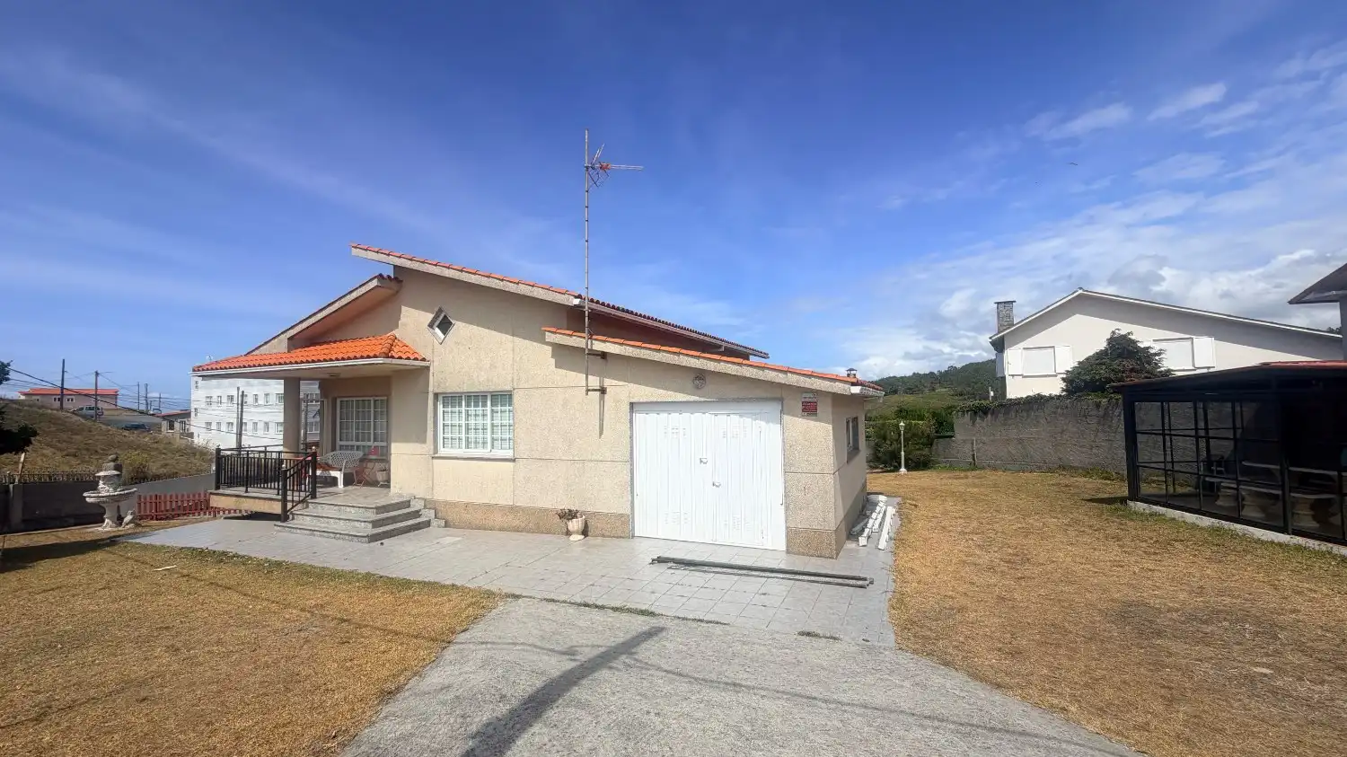 Vista exterior de Casa o chalet de alquiler en Valdoviño con Terraza y Amueblado