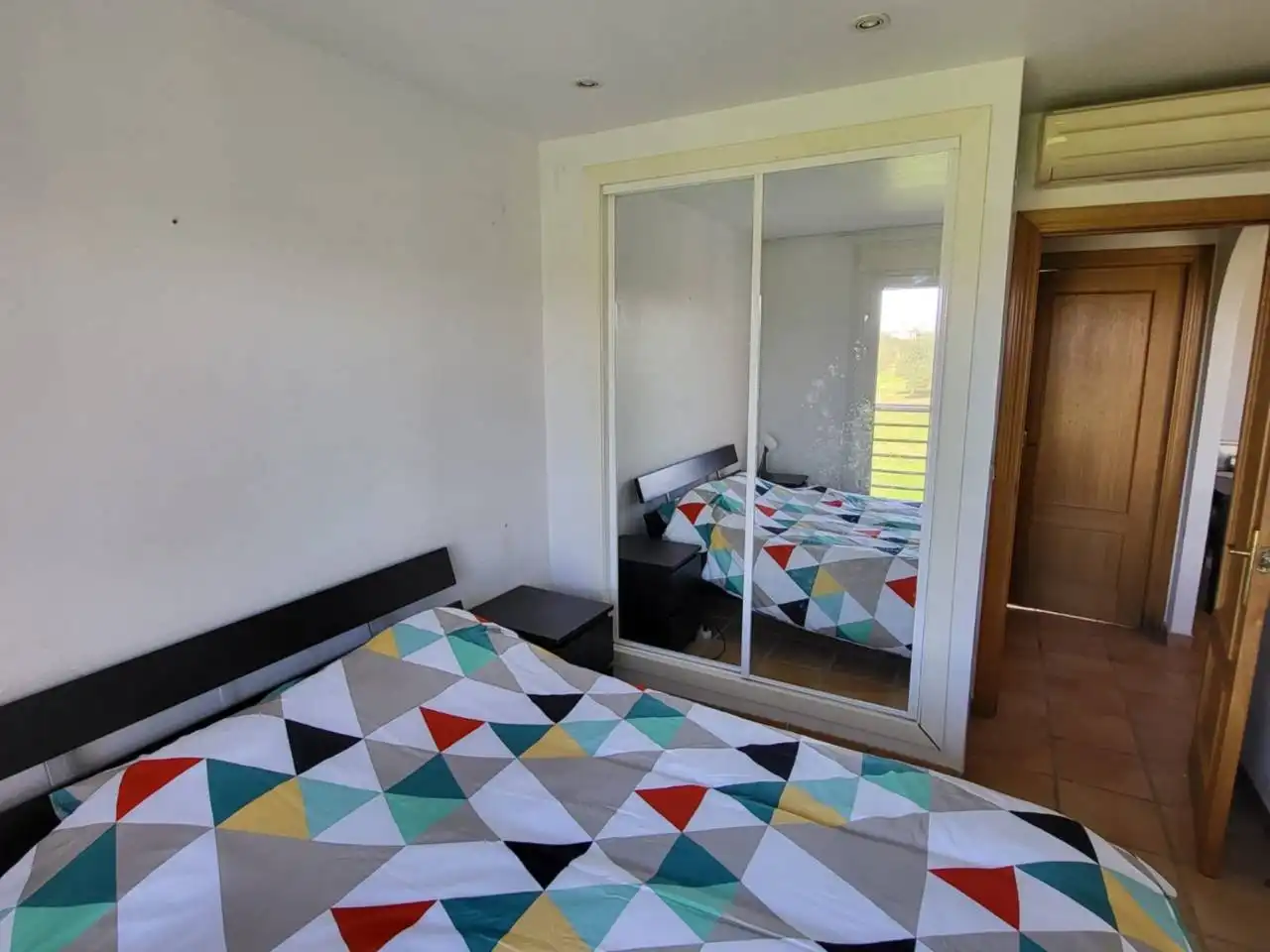 Bedroom of Flat for sale in San Jorge / Sant Jordi  with Air Conditioner, Heating and Terrace