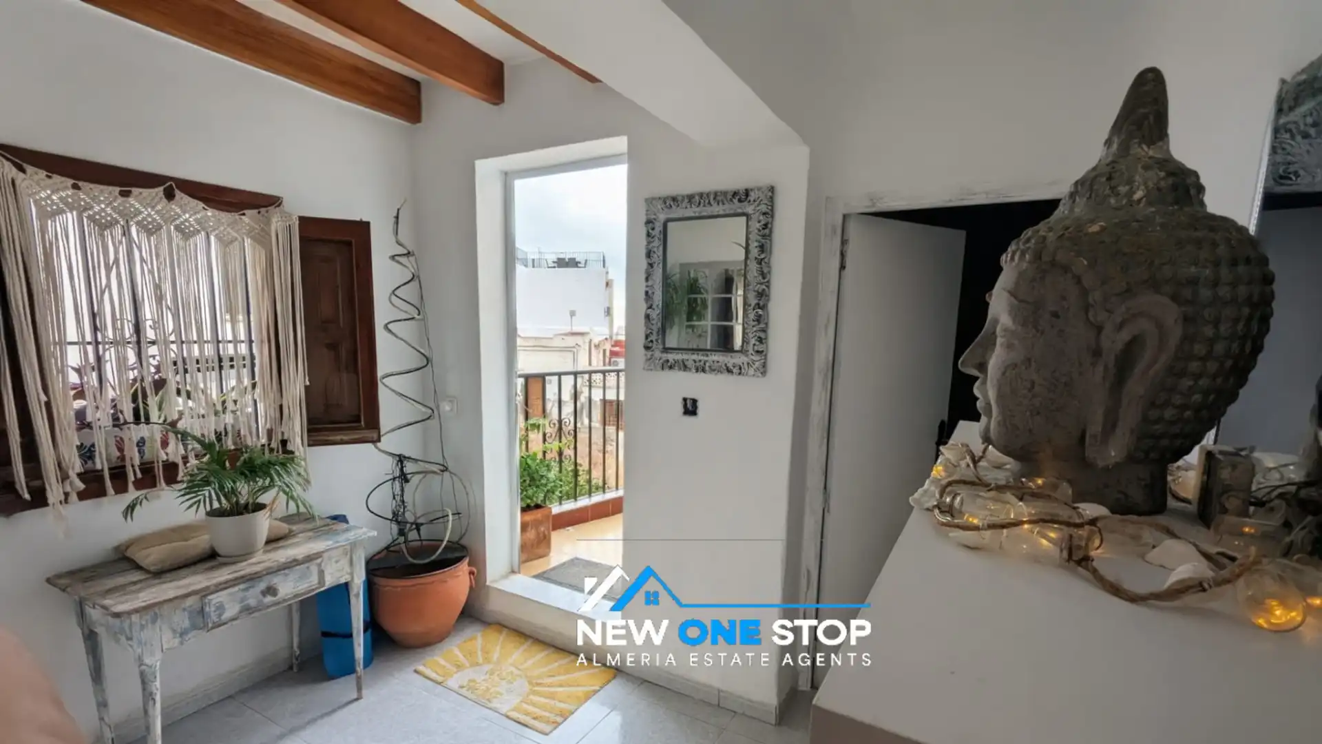 Terraza de Casa adosada en venta en Mojácar Pueblo