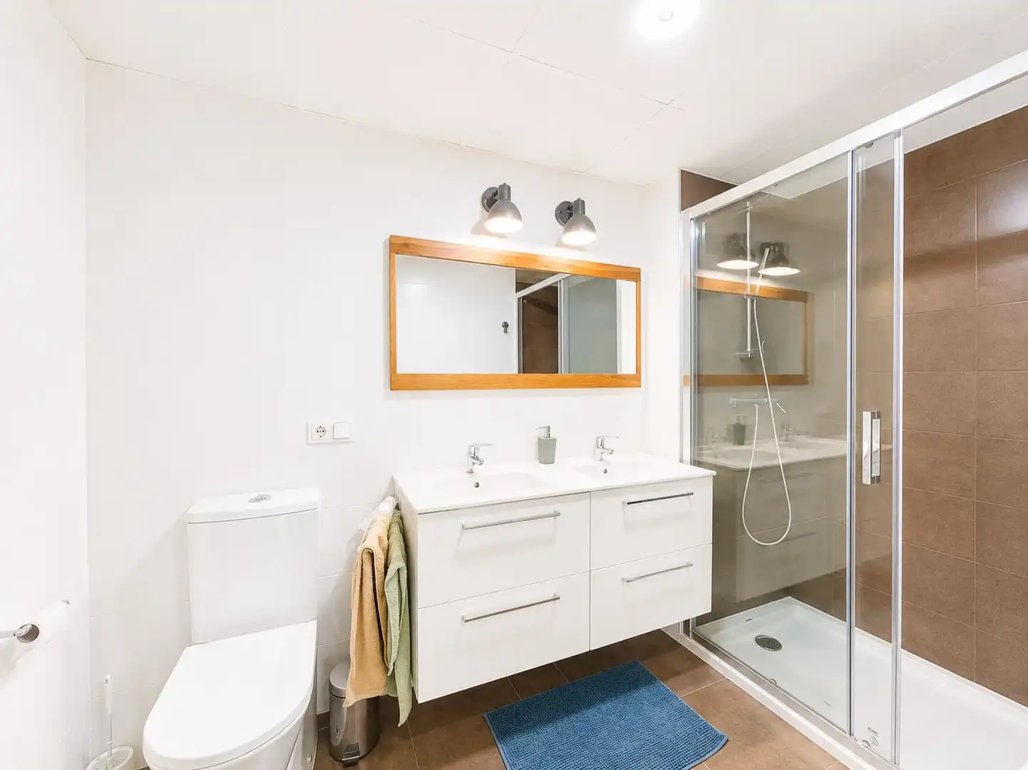 Badezimmer von Wohnungen zur Miete in Jávea / Xàbia mit Klimaanlage, Privatgarten und Terrasse