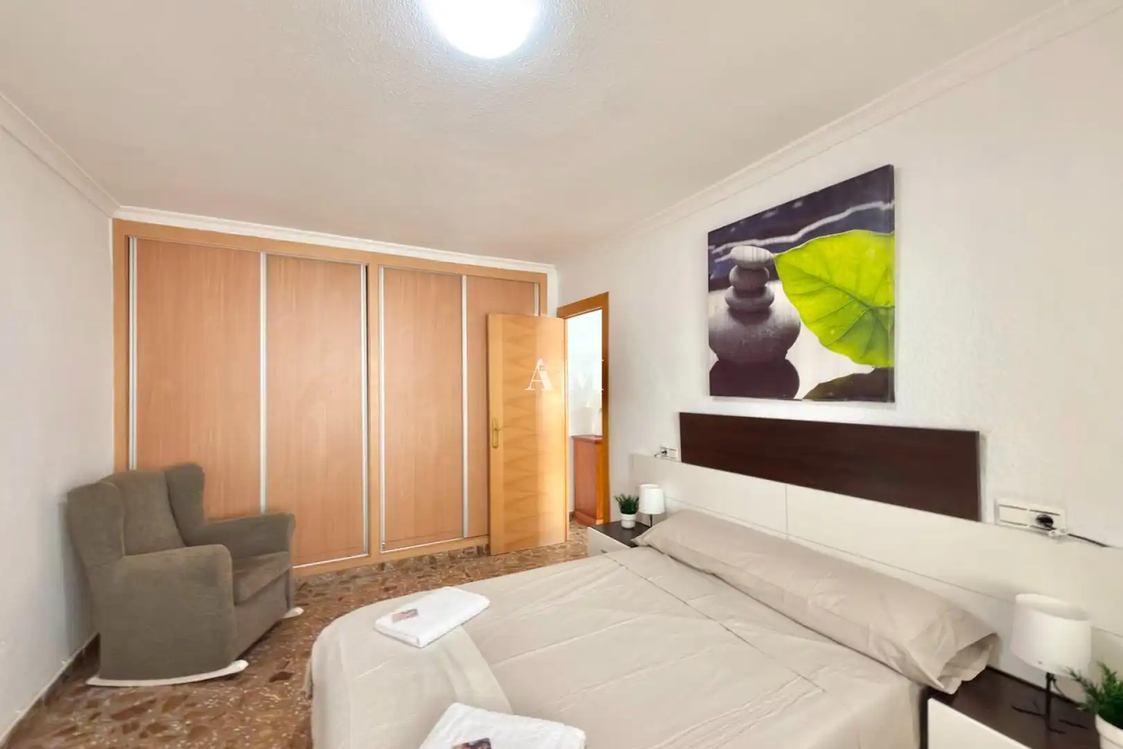Schlafzimmer von Wohnung zur Miete in Torrevieja mit Klimaanlage, Heizung und Terrasse