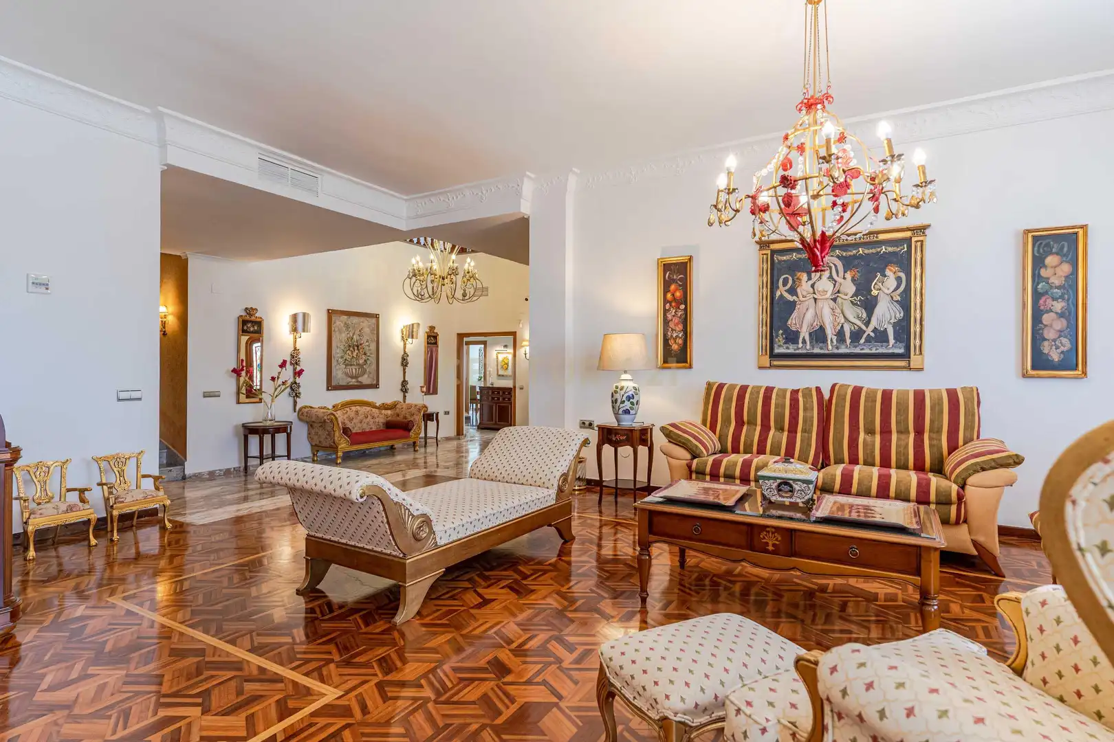 Sala de estar de Casa o chalet en venta en Motril con Aire acondicionado y Jardín privado