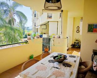 Balcony of Flat for sale in Marbella  with Air Conditioner, Terrace and Swimming Pool