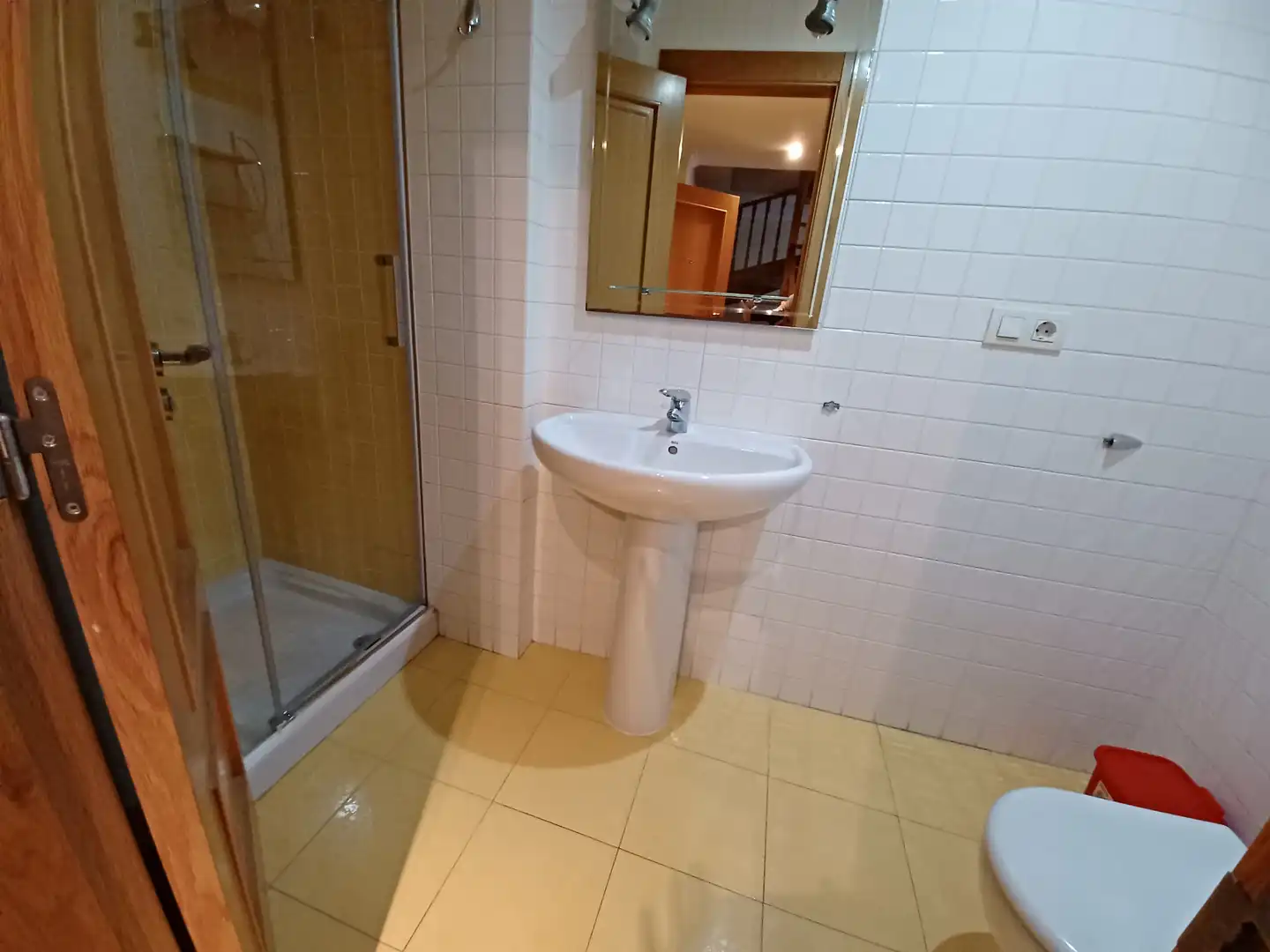 Bathroom of Duplexes for rent in Lugo  with Heating, Parquet flooring and Furnished