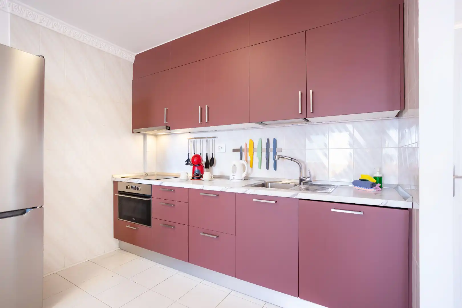 Cocina de Apartamento en venta en Santiago del Teide con Aire acondicionado, Terraza y Amueblado