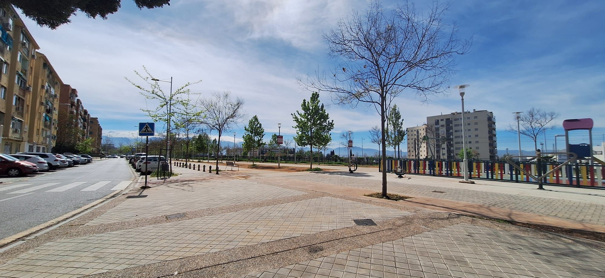 Exterior view of Flat for sale in  Granada Capital  with Air Conditioner