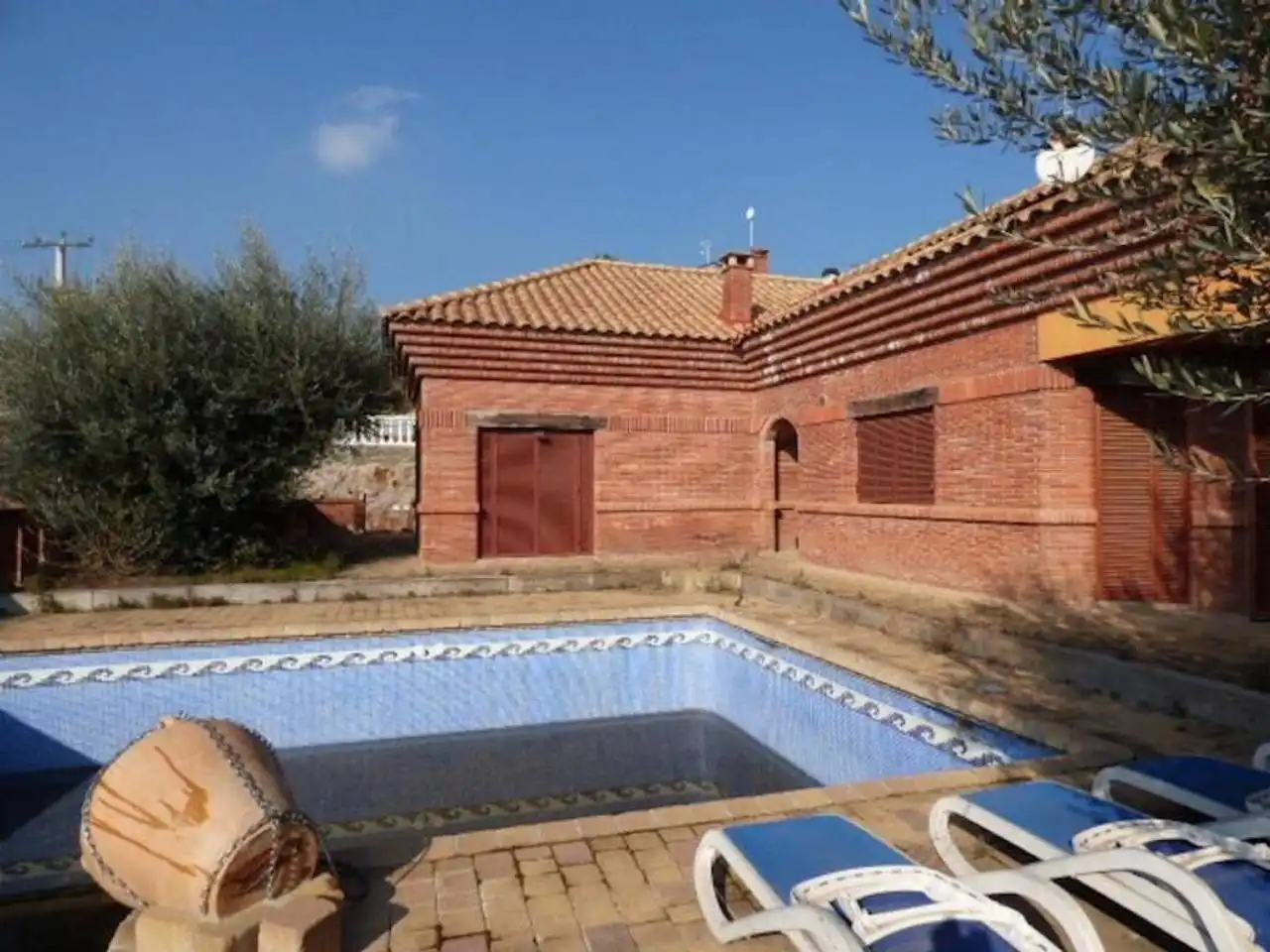 Piscina de Casa adosada en venda en Caldes de Montbui amb Terrassa i Piscina