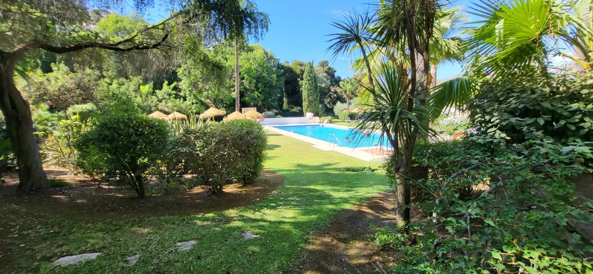 Garden of Apartments for rent in Benahavís  with Air Conditioner, Heating and Private garden