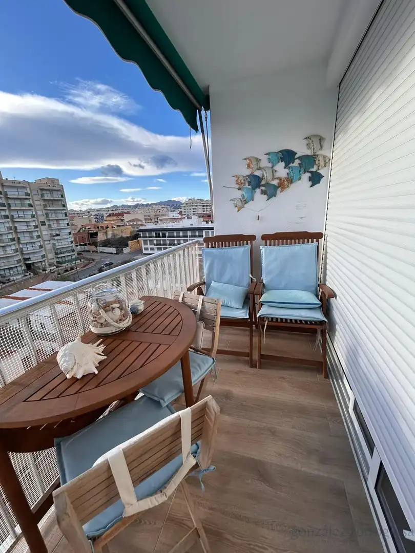 Balcony of Flat for sale in Águilas  with Air Conditioner, Furnished and Balcony