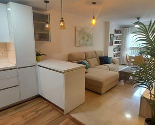 Living room of Flat for sale in Málaga Capital  with Air Conditioner, Terrace and Swimming Pool