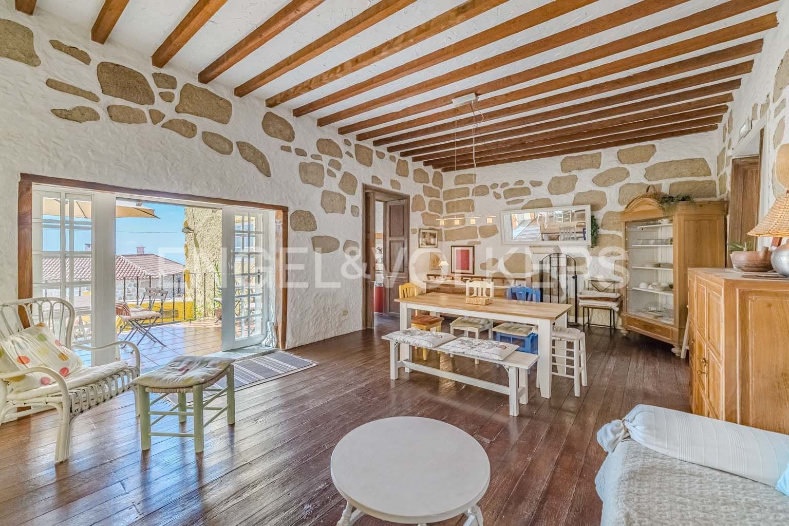 Sala d'estar de Casa o xalet en venda en San Miguel de Abona amb Aire condicionat, Terrassa i Moblat