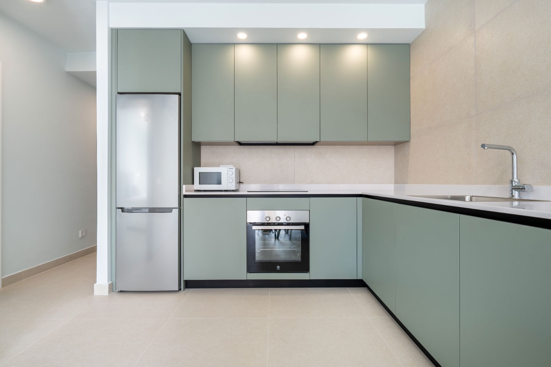 Kitchen of Flat to rent in  Almería Capital  with Air Conditioner, Heating and Terrace