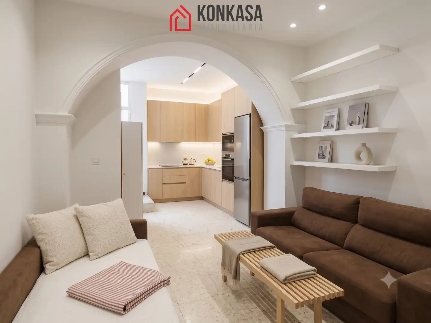 Sala de estar de Casa adosada en venta en Arcos de la Frontera con Terraza y Trastero