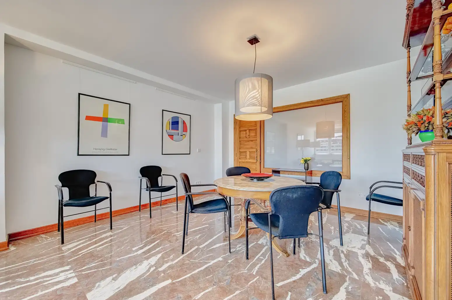 Dining room of Flat for sale in  Pamplona / Iruña  with Heating and Parquet flooring