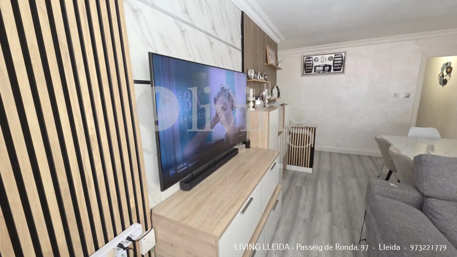 Sala de estar de Piso en venta en  Lleida Capital con Aire acondicionado, Calefacción y Amueblado