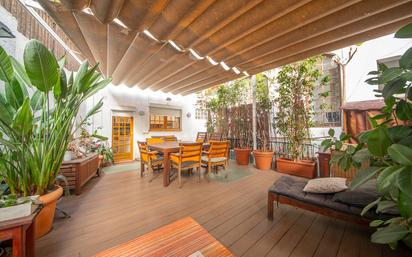 Terrace of Flat for sale in  Barcelona Capital  with Air Conditioner, Heating and Parquet flooring