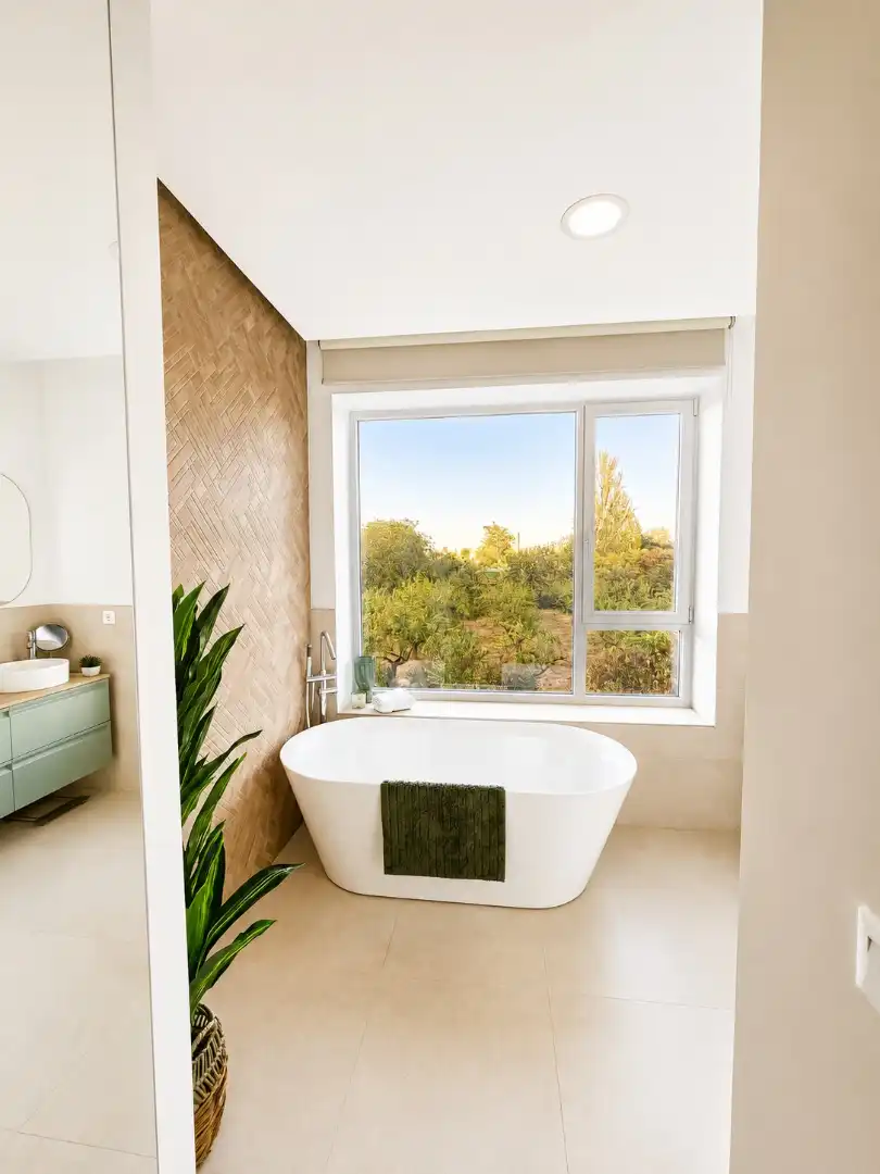 Baño de Casa o chalet en venta en Baza con Aire acondicionado, Calefacción y Jardín privado