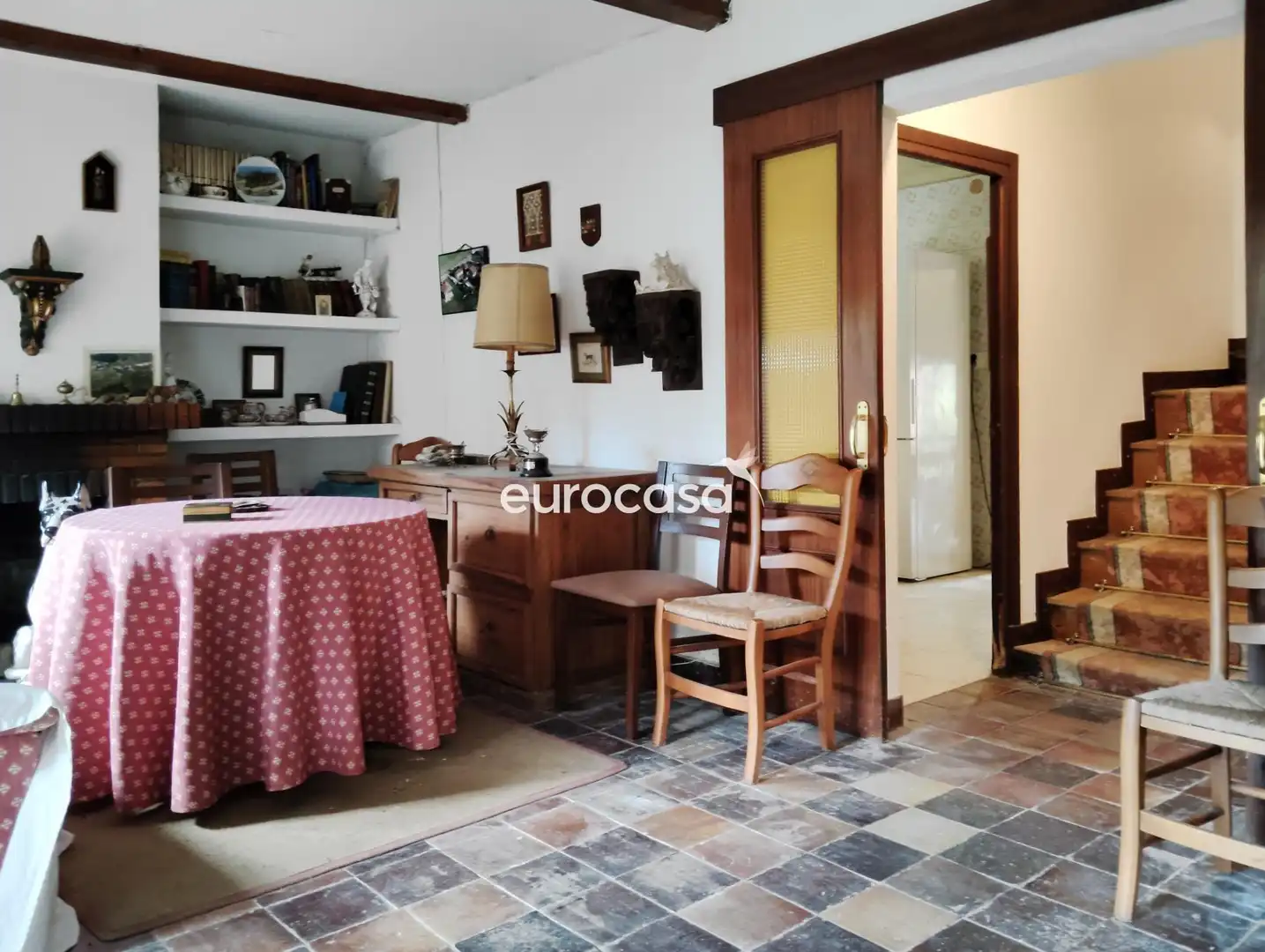 Sala de estar de Casa o chalet en venta en Castañeda con Calefacción, Jardín privado y Terraza