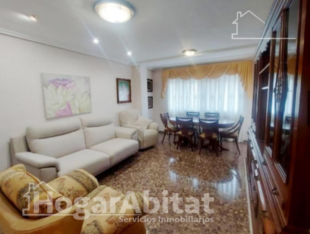 Living room of Flat for sale in Sueca  with Air Conditioner