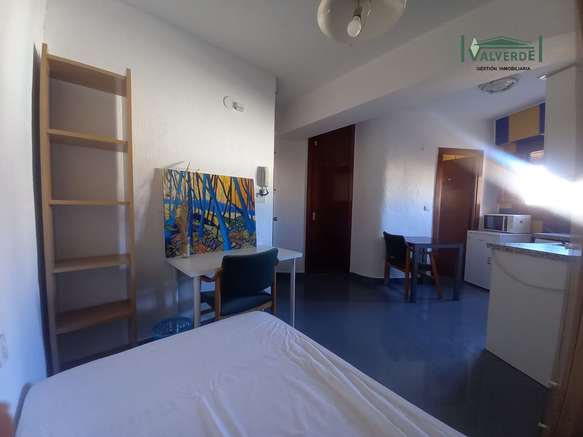 Habitación de Estudio de alquiler en  Granada Capital con Amueblado, Lavadora y Microondas