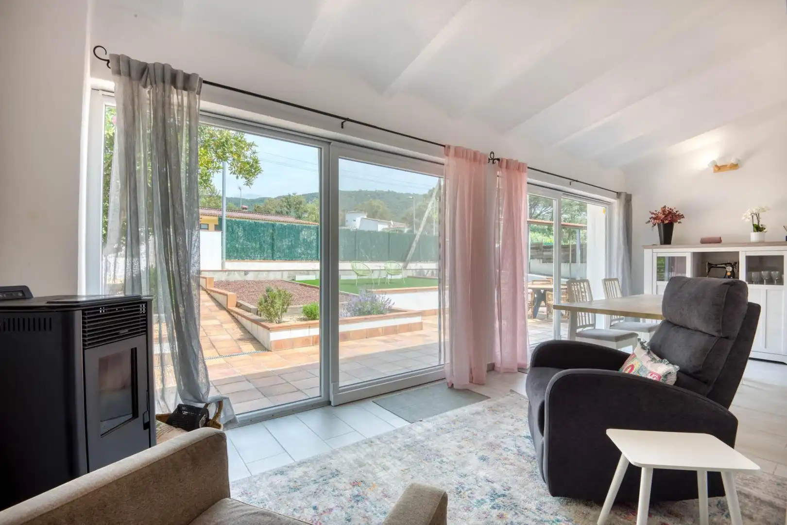 Terrassa de Casa o xalet en venda en Santa Cristina d'Aro amb Calefacció, Terrassa i Piscina