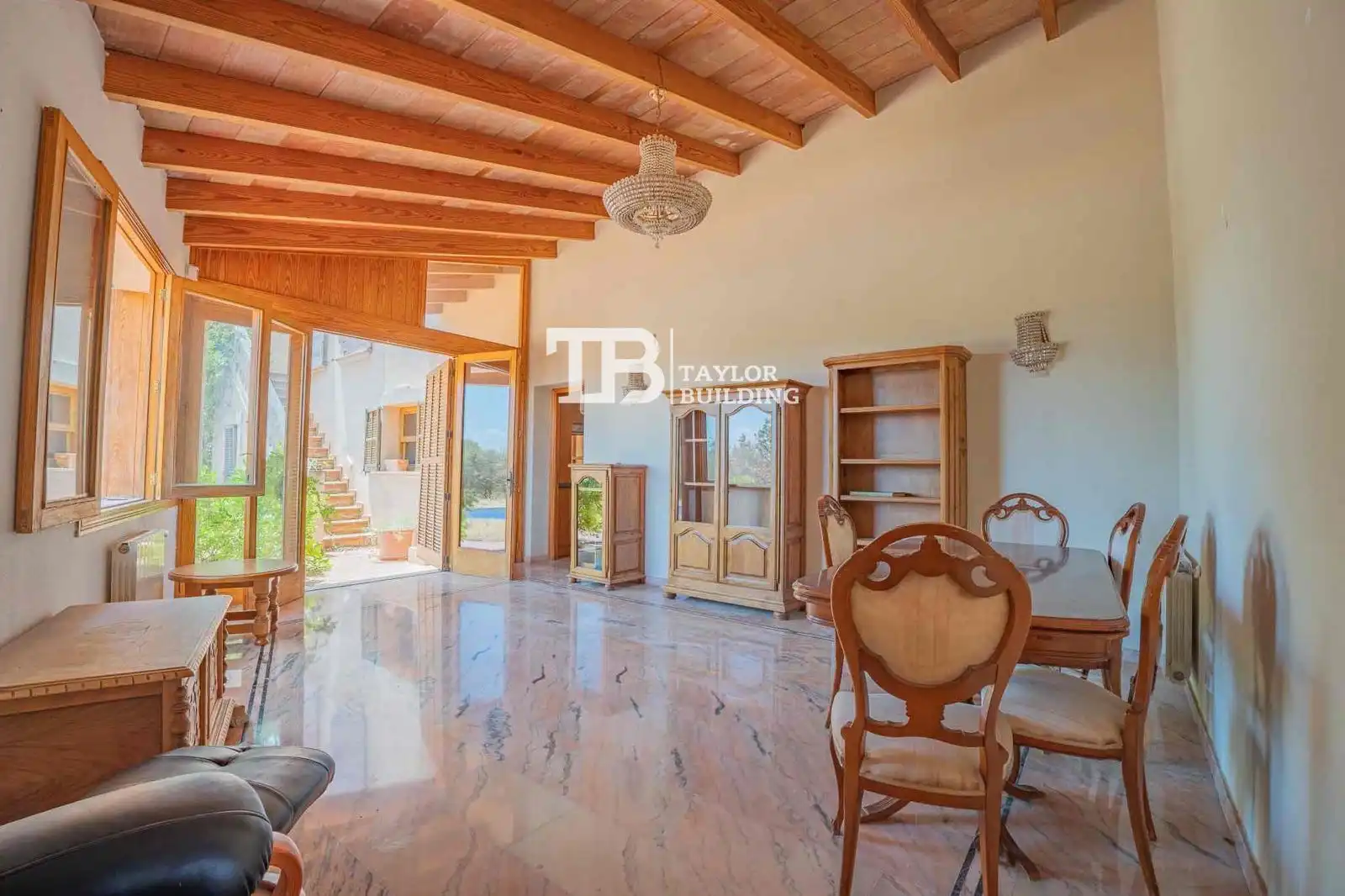 Vista exterior de Casa o xalet en venda en Marratxí amb Terrassa, Traster i Piscina