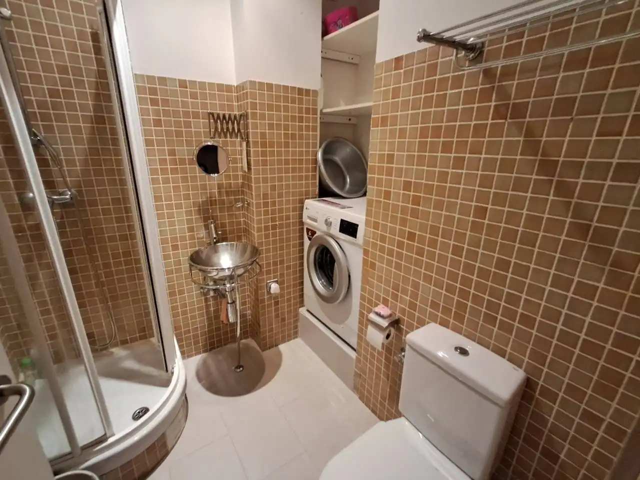 Badezimmer von Wohnung zum Verkauf in  Logroño mit Heizung und Balkon