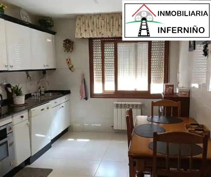 Kitchen of Flat for sale in As Pontes de García Rodríguez   with Heating and Storage room