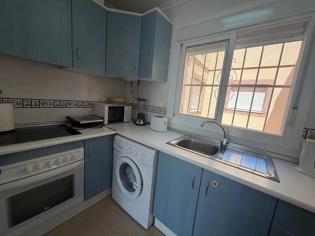 Cocina de Casa o chalet en venta en Santa Pola con Terraza, Amueblado y Horno