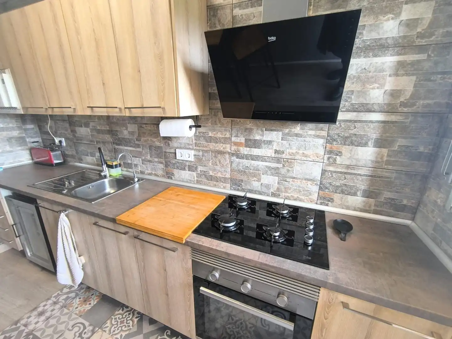 Kitchen of Flat for sale in Santpedor  with Heating, Terrace and Balcony