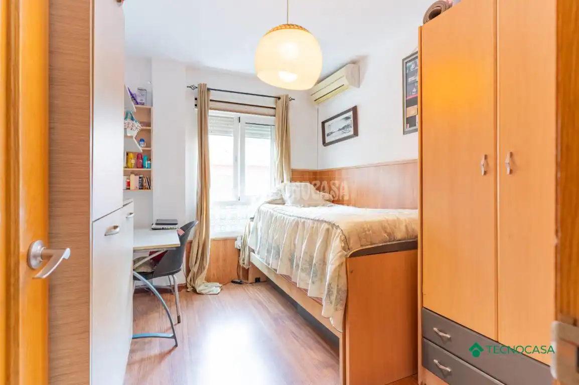 Bedroom of Flat for sale in Roquetas de Mar  with Air Conditioner and Community pool