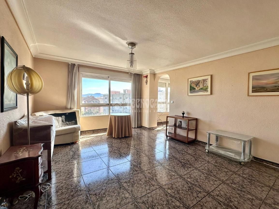 Sala de estar de Piso en venta en  Murcia Capital con Aire acondicionado, Terraza y Trastero