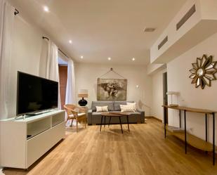 Living room of Flat to rent in Málaga Capital  with Air Conditioner, Furnished and Washing machine