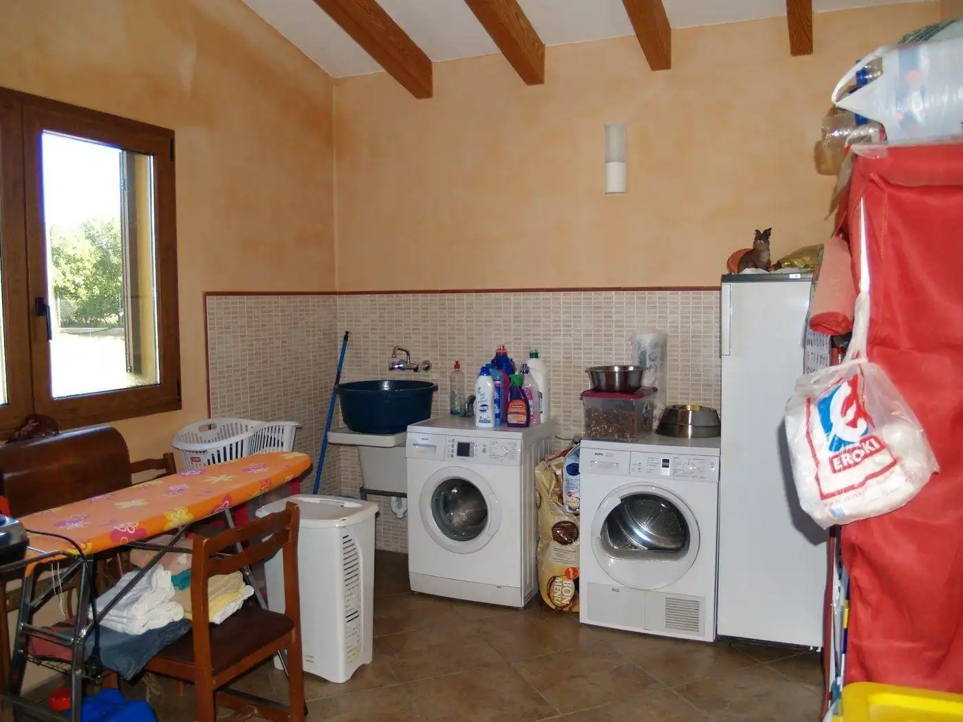 Cocina de Finca rústica en venta en  Palma de Mallorca con Aire acondicionado, Calefacción y Jardín privado