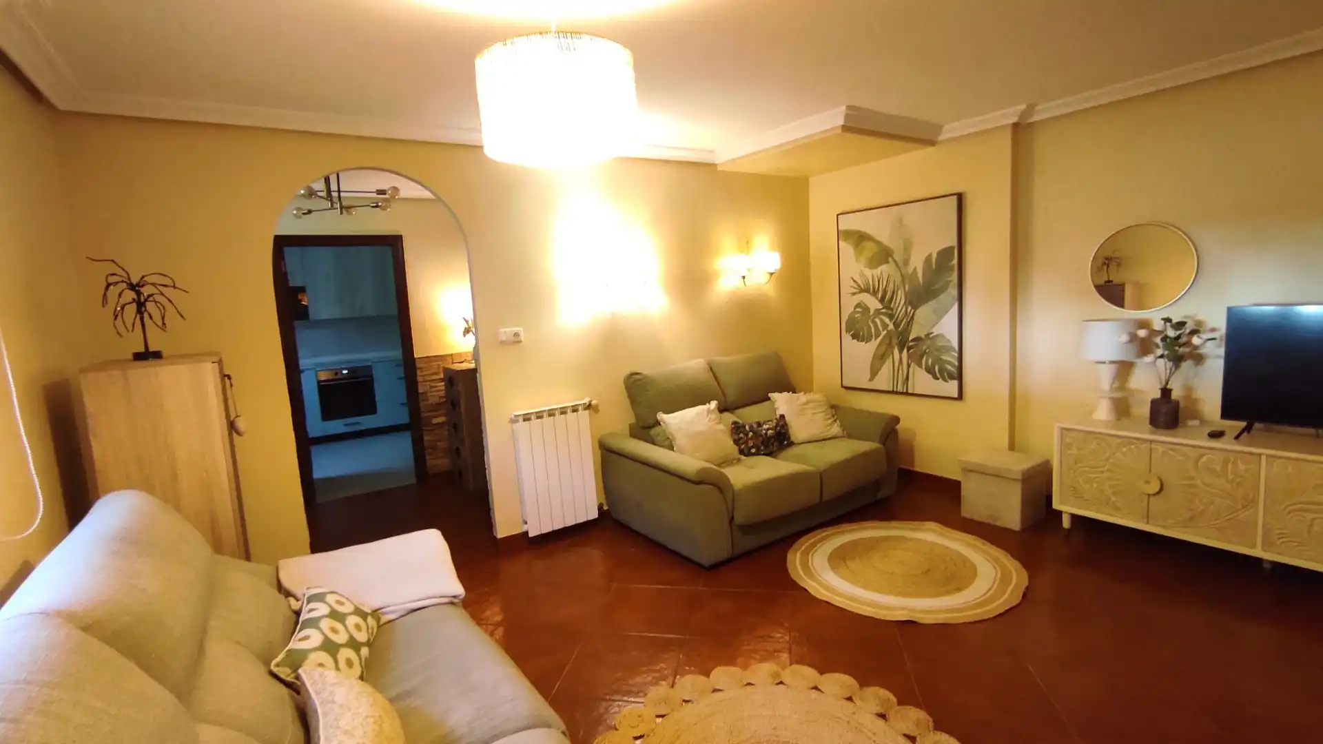 Living room of Houses for sale in Mendaro  with Heating and Furnished