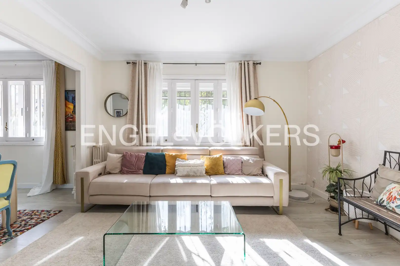 Sala de estar de Piso en venta en Barrio de Salamanca