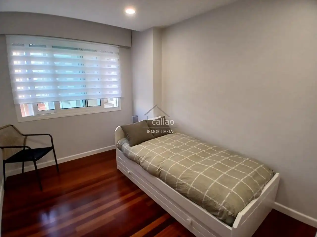 Bedroom of Flat for rent in Ferrol  with Heating, Storage room and Furnished