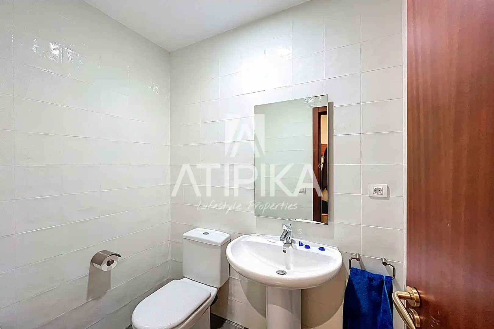 Baño de Casa o chalet en venta en Gallifa con Calefacción, Terraza y Trastero