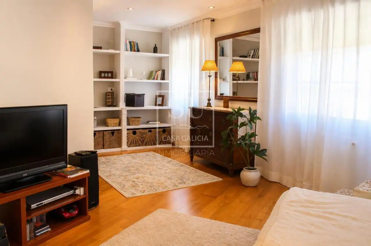 Sala de estar de Casa o chalet en venta en Gondomar con Calefacción, Jardín privado y Trastero