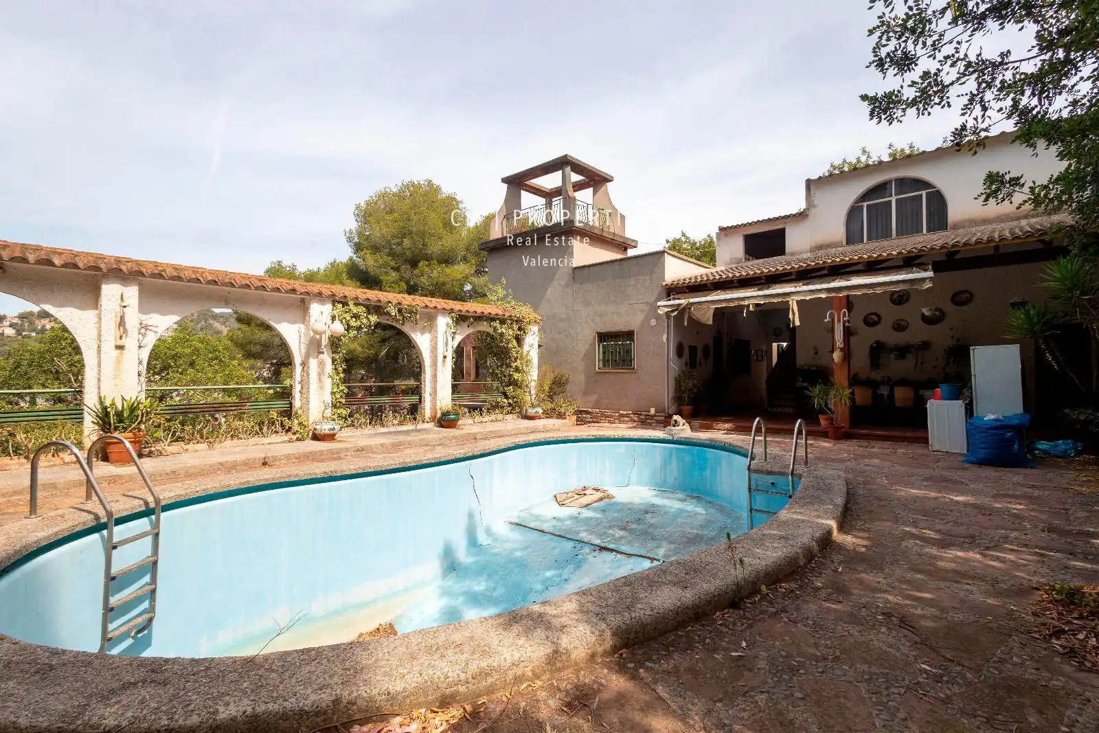 Piscina de Casa o chalet en venta en Náquera con Aire acondicionado, Terraza y Piscina