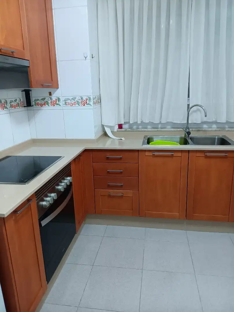 Cuina de Apartament de lloguer en Lugo amb Calefacció, Parquet i Traster