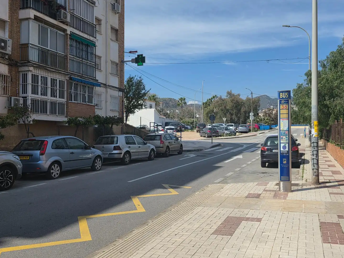 Vista exterior de Piso en venta en Málaga con Calefacción