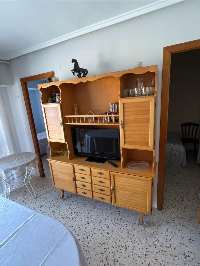 Sala de estar de Apartamento en venta en Cullera con Terraza, Amueblado y Horno