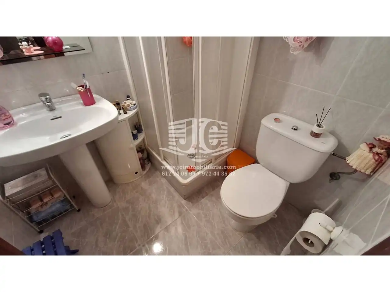 Badezimmer von Wohnung zum Verkauf in Tortosa mit Klimaanlage, Terrasse und Möbliert