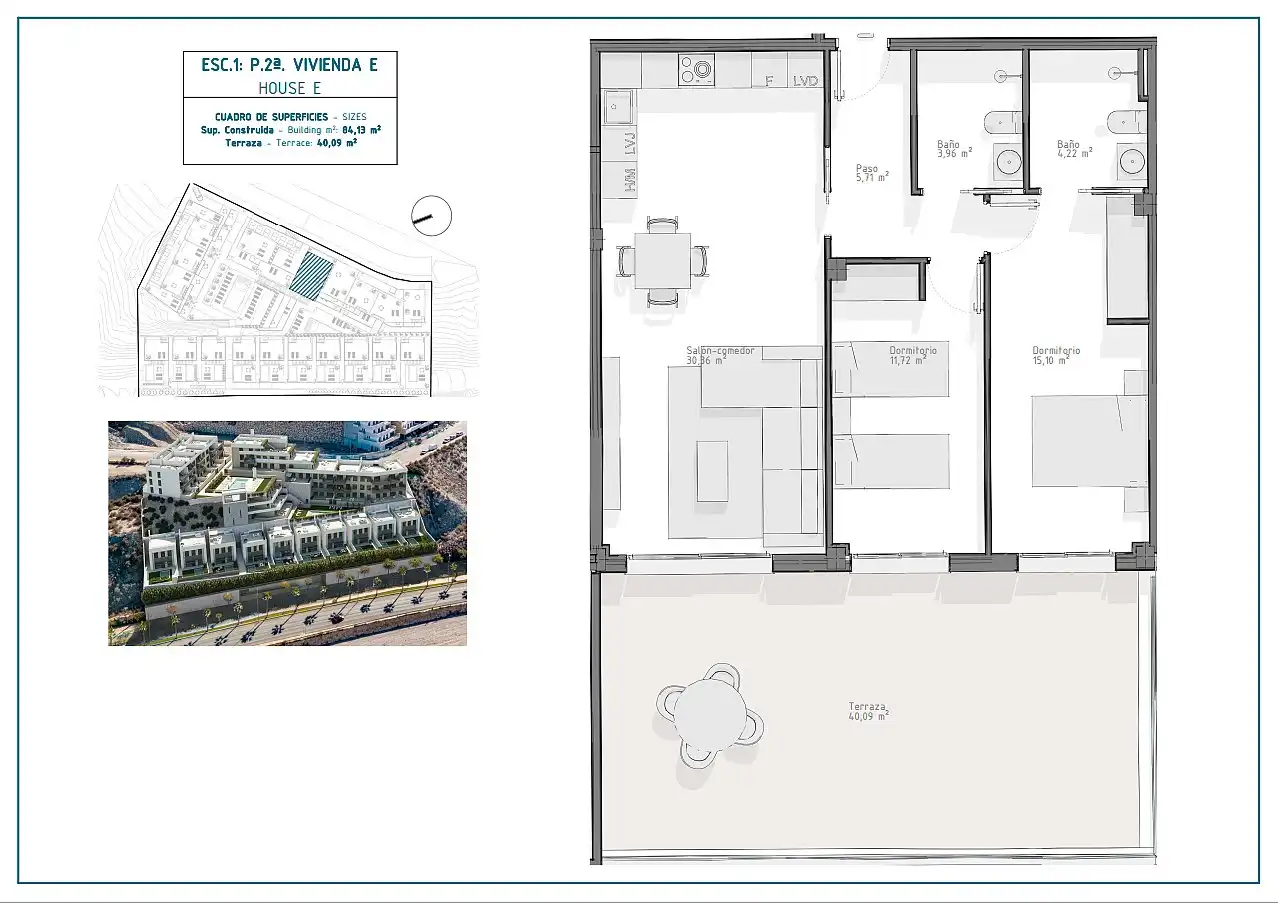 Apartament amb terrassa en venda a El Hornillo, imagen 34